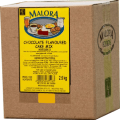 Malora Chocolate Flavoured Cake Mix 2,5kg box