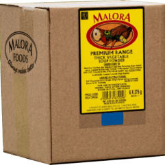 Malora Premium Soup Powder 6 x 375gr box Thick Vegetable Flavour