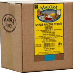 Malora Sponge Pudding Powder Premix 2,5kg box
