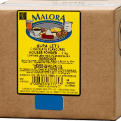Malora Supa Lite Chocolate Mousse Pwder 1kg box