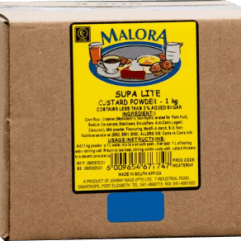Malora Supa Lite Custard Powder 1kg box