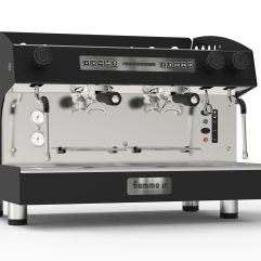Fiamma Caravel 2gr Coffee Espresso Machine with Black Panels
