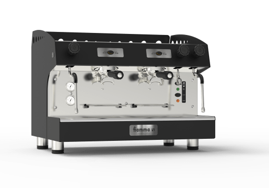 Fiamma Caravel 2gr Coffee Espresso Machine with Black Panels